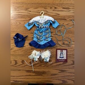 American Girl Doll Jingle Dress of Today Dress from Kaya's Collection.